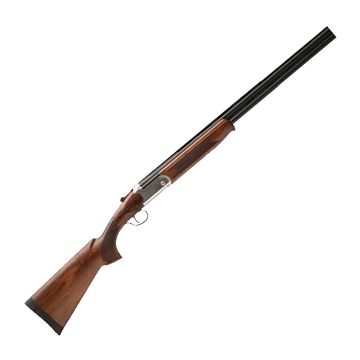 Show details for Stevens 555E O/U 28Ga 26" Mc5 2 3/4" Silver Engaved/Walnut Picture of Stevens 555E O/U 28Ga 26" Mc5 2 3/4" Silver Engaved/Walnut