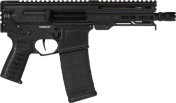 Show details for Cmmg Pistol Dissent Mk4 300Aac 6.5" 30Rd Armor Black Picture of Cmmg Pistol Dissent Mk4 300Aac 6.5" 30Rd Armor Black