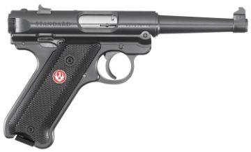 Show details for Ruger Mark Iv Standard 22Lr 4.75" Fixed Sight Synthetic Picture of Ruger Mark Iv Standard 22Lr 4.75" Fixed Sight Synthetic