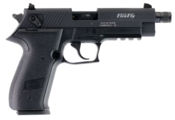 Show details for German Sport Firefly 22Lr 4" Fs 10Rd Threaded Black Picture of German Sport Firefly 22Lr 4" Fs 10Rd Threaded Black