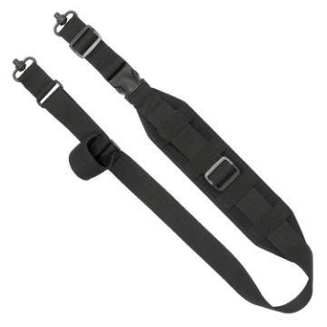 Show details for Grovtec Qs Heavy Gunner Padded Sling 1.5" Webb 3" Pad Black Picture of Grovtec Qs Heavy Gunner Padded Sling 1.5" Webb 3" Pad Black