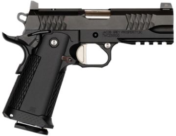 Show details for Jacob Grey Twc 1911 4.25" 9Mm Optic Ready Xs Tritium Sght Bl Picture of Jacob Grey Twc 1911 4.25" 9Mm Optic Ready Xs Tritium Sght Bl