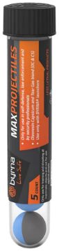 Show details for Byrna Max Projectiles 5 Count Tube .68 Cal Picture of Byrna Max Projectiles 5 Count Tube .68 Cal