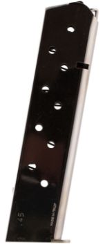 Show details for Mec-Gar Magazine 1911 Govt. 45Acp 10Rd Extended Nickel Picture of Mec-Gar Magazine 1911 Govt. 45Acp 10Rd Extended Nickel