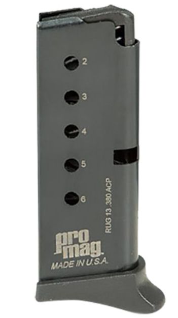 Picture of Pro Mag Magazine Ruger Lcp 380Acp 6Rd Blued Steel