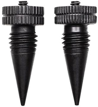 Show details for Accu-Tac Spike Feet Set Fits Sr5/Br4 Bipods Steel Black! Picture of Accu-Tac Spike Feet Set Fits Sr5/Br4 Bipods Steel Black!