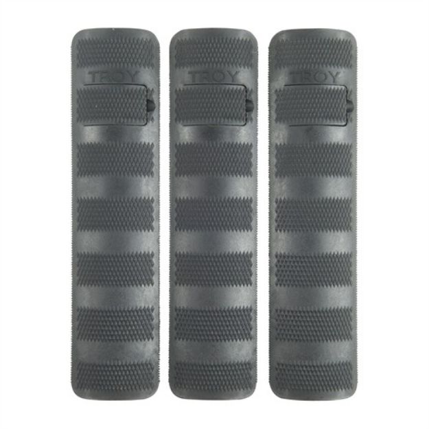 Picture of Troy Battle Rail Covers 6.2" Black 3-Pk