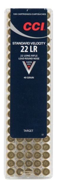 Picture of CCI 0032 22LR STD VEL 40 LRN 100/50