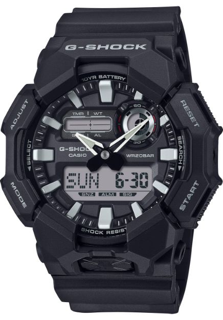 Picture of GSHOCK GA0101ACR ANLG-DIGTL BLK