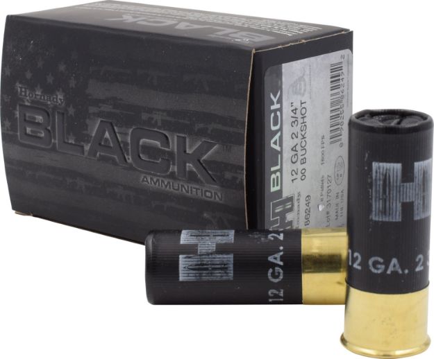 Picture of HORN 86249 BLACK 12GA 00 BUCK 10/10