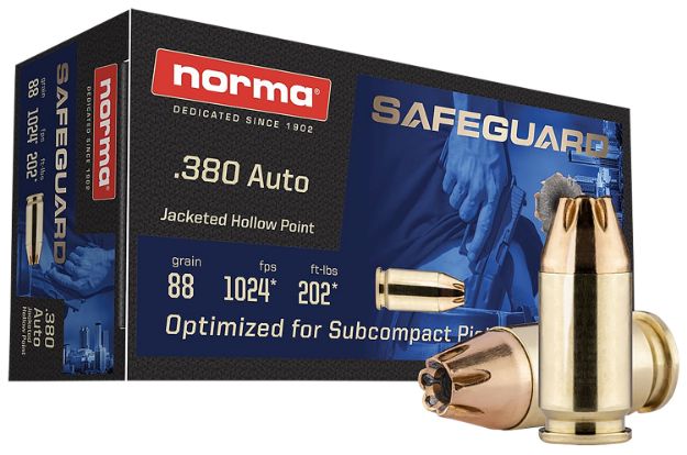 Picture of NORMA 803807680 380 88GR JHP SAFEGUARD 50/20
