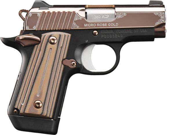 Picture of KIMBER 3300173 MICRO ROSE GOLD NS 380 2.75 7+1