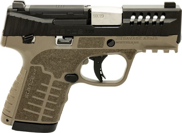 Picture of SAV 67055 STANCE XR MC9MS 9MM 3.2 13+1 FDE