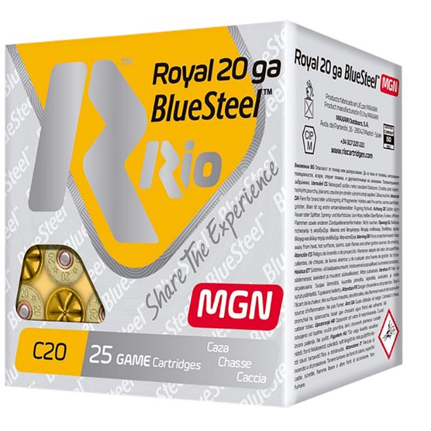 Picture of RIO RBSM204 ROY BLUSTL 20 3IN 4 STL 1OZ 25/10