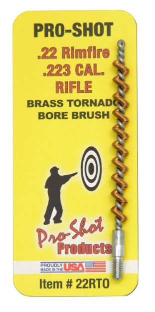 Picture of PROSHOT 22RTO TORNADO BORE BRUSH 22CAL RFL
