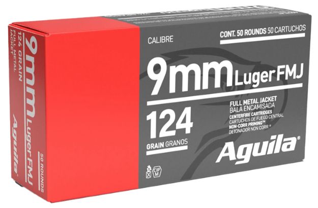 Picture of AGUILA 1E092110 9MM 124FMJ 50/20
