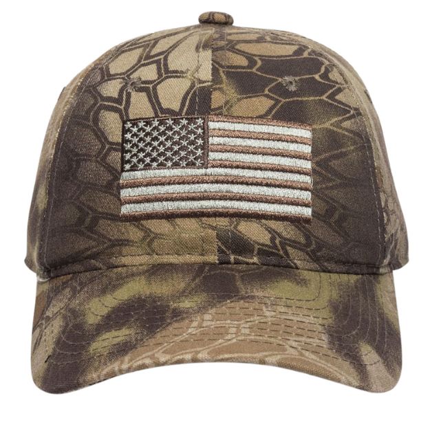 Picture of OUTDOOR 12015918 USA FLAG HAT KRYPTEK HIGHLANDER