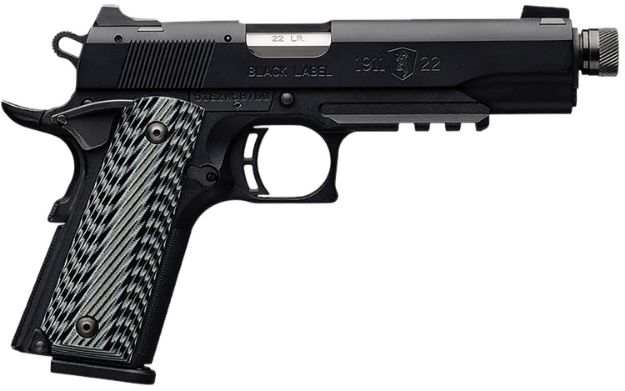 Picture of BRN 051820490 1911 BLKLBL SR 22 4.88 10R BLK