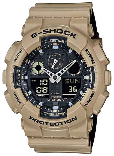 Picture of GSHOCK GA100L8A TACTICAL XL BEIGE