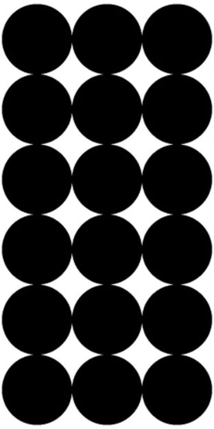 Picture of PROSHOT P-216 1 SPLATTER SHOT 1" PATCHES