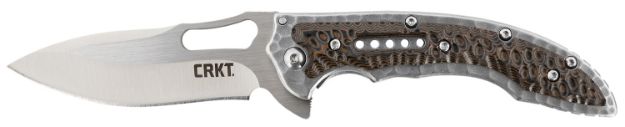 Picture of CRKT 5460 FOSSIL COMPACT 3.41 DROP MULTI