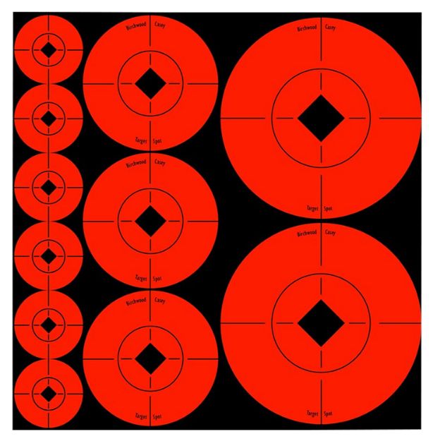 Picture of BIR 33928 TARGETSPOTS 60-1"/30-2"/20-3"GR