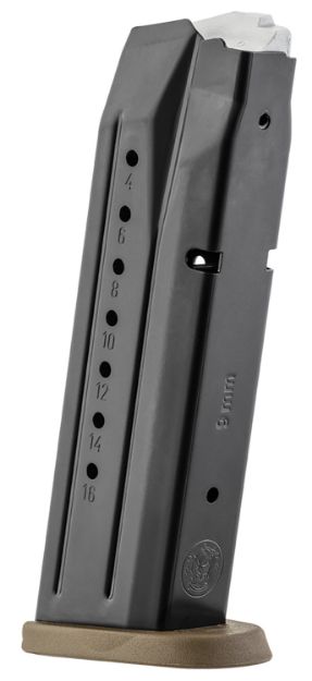 Picture of S&W 3007345 MAG M&P BRN BASE 9MM 17R