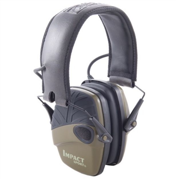 Picture of Impact Sport Electronic Earmuffs O.D. Green