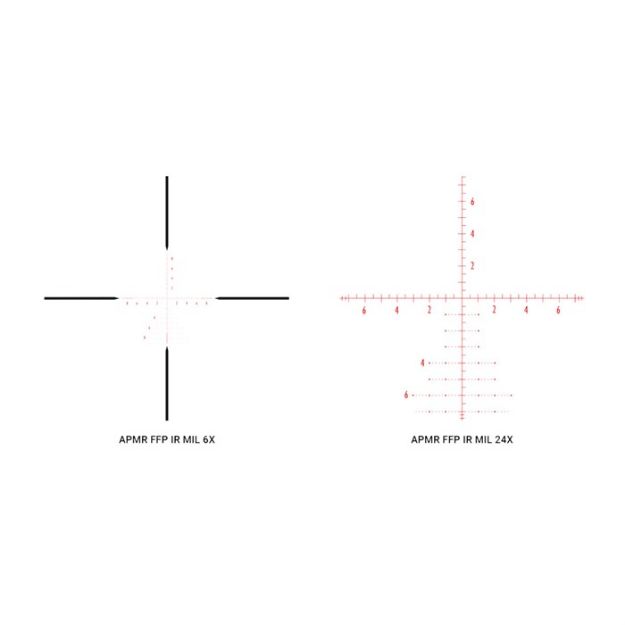 Picture of Argos Btr Gen2 6-24X50mm Ffp Illuminated Apmr Ir Mil Black