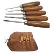 Picture of V&U Chisel Carving Set Checkering & Resoration W/Case 5Pc