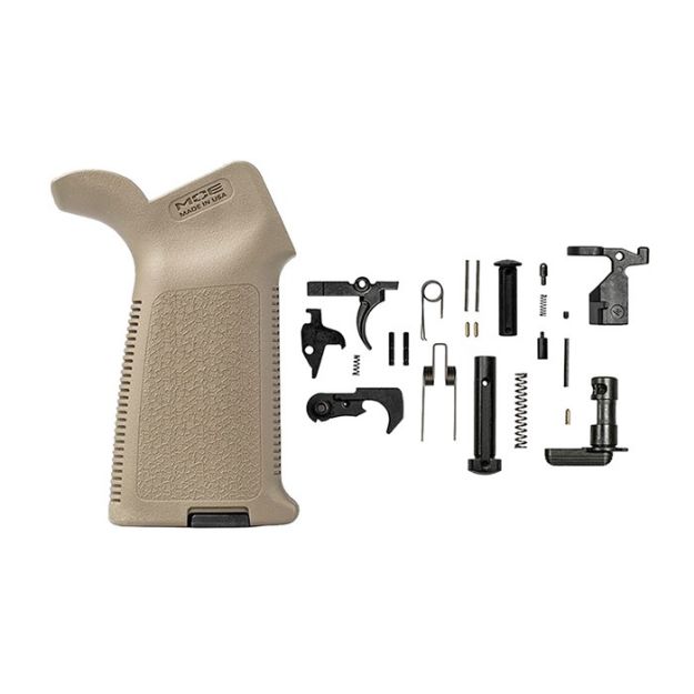 Picture of Epc Lower Parts Kit W/Moe Grip For Ar-15 Fde