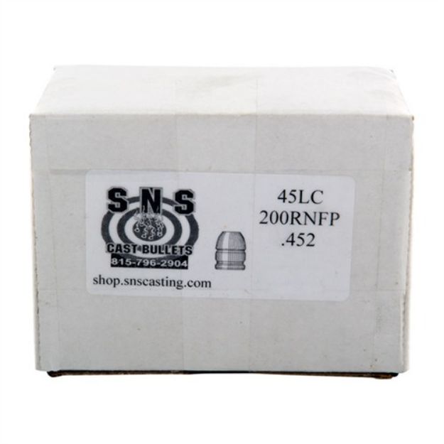 Picture of Round Nose Flat Point 45 Cal (.452'') 200Gr Rnfp 500/Box