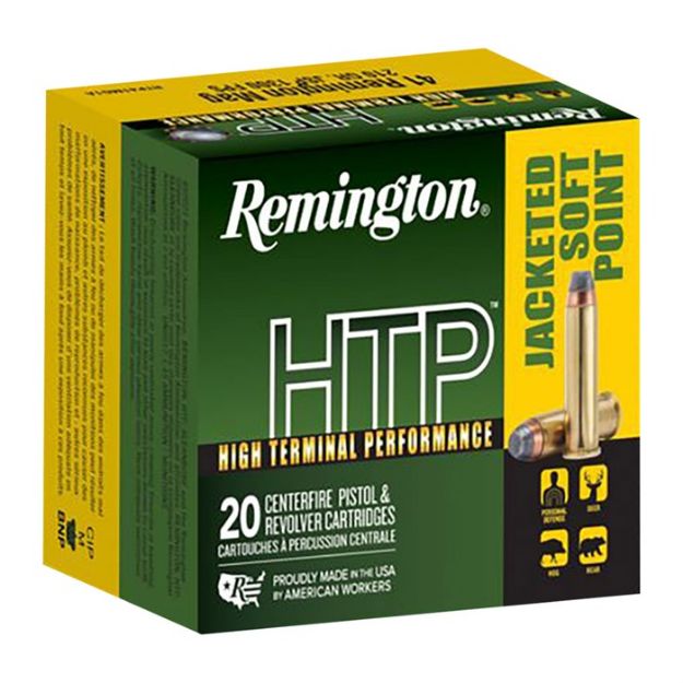 Picture of 41 Remington Magnum 210Gr Jacketed Soft Point Htp 20/Box