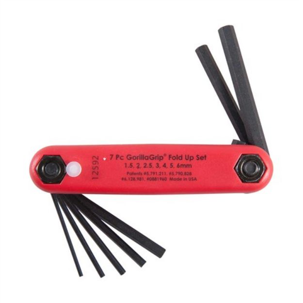 Picture of Gorilla Grip Metric Hex Wrench 7-Piece Set (1.5Mm-6Mm)