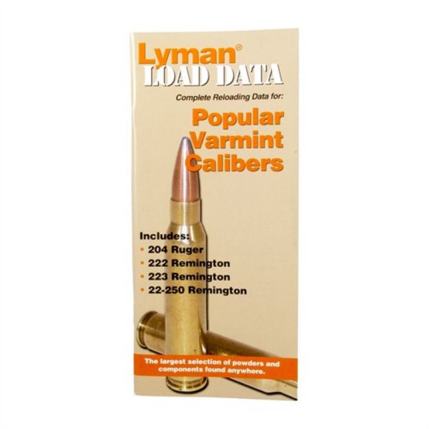 Picture of Lyman Load Data Book 20, 22 Cal