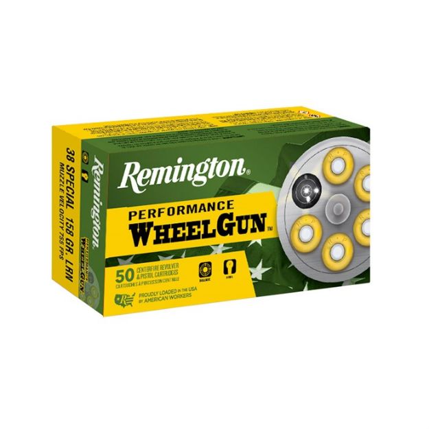 Picture of Remington Performance Wheelgun 38 Spl Lrn 158 Gr 50/Bx