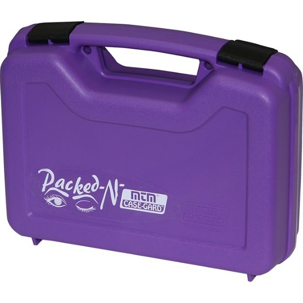 Picture of Mtm Pistol Handgun Single Case Purple 4   Revolver
