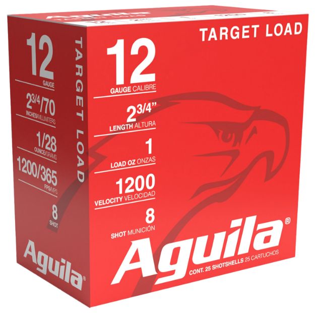 Picture of Aguila Competition 12Ga 2 3/4Dr 1Oz #8 1200Fps