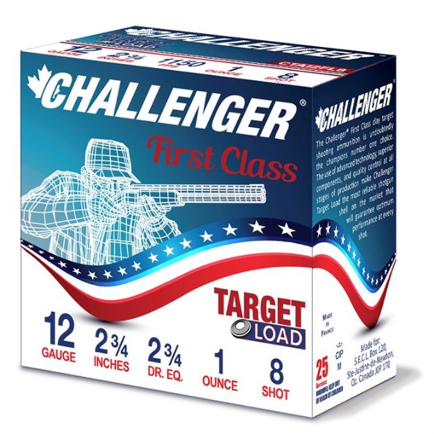 Picture of First Class 12 Gauge 2-3/4'' 1Oz #8 Shot 1150 Fps 250/Case