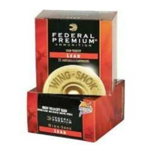 Picture of Federal Wing Shok Hv 20Ga 2.75'' 1Oz #4 25/Bx