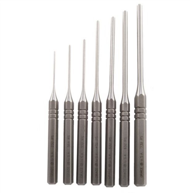 Picture of 7 Piece Steel Roll Pin Punch Set