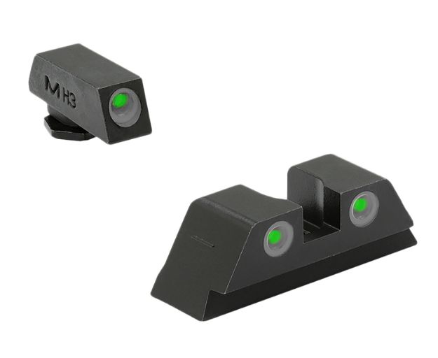 Picture of Sight Set (Fixed Green/Green) Glock  9 & 40 Cal