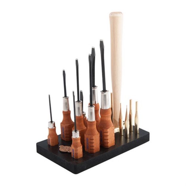 Picture of Complete 17-Piece Tool Set With Bench Block