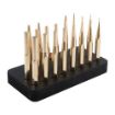 Picture of 20 Piece Brass Punch Set W/Bench Block