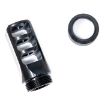 Picture of Muzzlok 8.6 Blackout 3-Port Muzzle Brake M18x1.5 Threads Blk