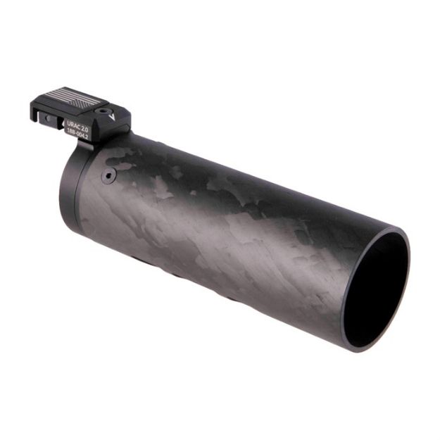 Picture of Suppressor Shield W/U-Rac 6''X2'' Carbon Fiber W/Blk Hardware