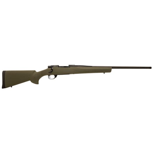 Picture of M1500 Hogue 300 Winchester Magnum 24'' Bbl (1)3Rd Mag Green