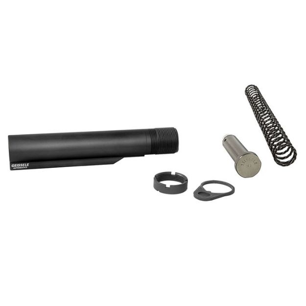 Picture of Ar15 Premium Milspec Buffer Tube Assembly W/Super 42, H2 Blk
