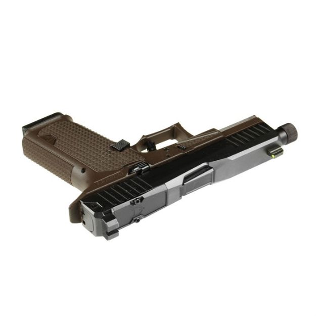 Picture of Dusk 19 9Mm Luger 3.9'' Threaded Bbl (1)15Rd Mag Black/Brown