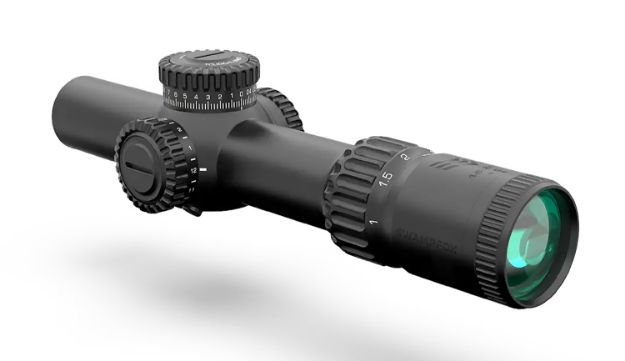 Picture of Warhorse 1-6X24mm Ffp Illuminated Red Dragoon Mil Black